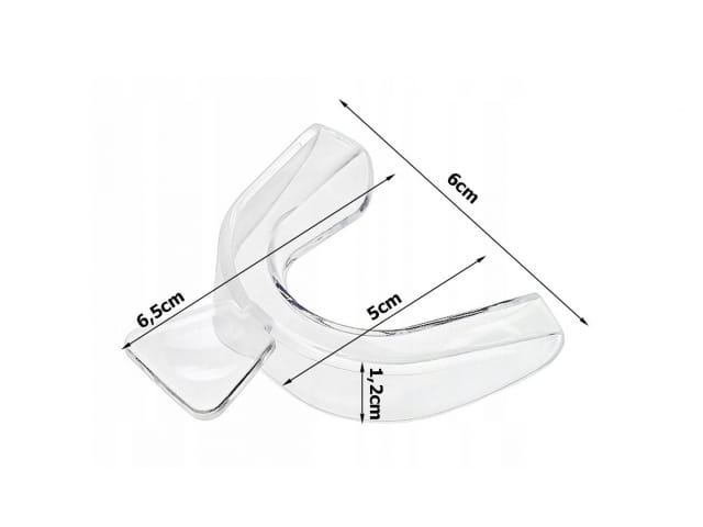 Snoring Brace 2 Pack- Clear - In plastic bag - Anti Snurk Beugel