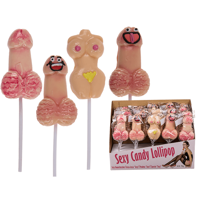 Penis Lolly - 4 Modellen - Speels en Verrukkelijk Snoepgoed