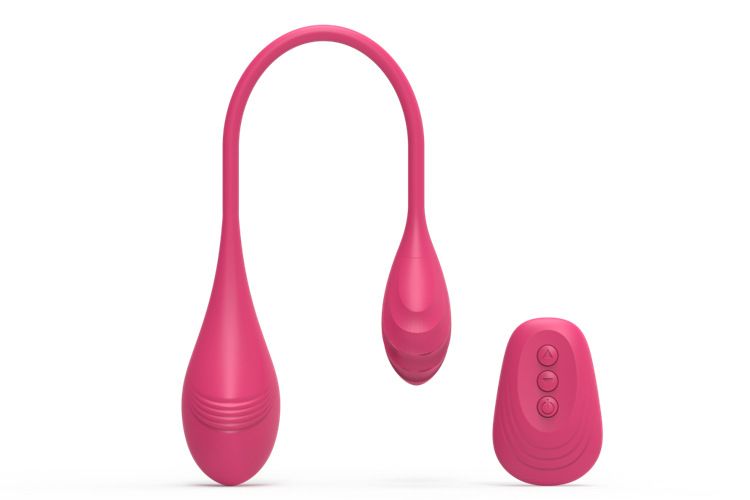 Power Escorts - BR283 Double Egg - Afstandsbediening Vibrator - Roze