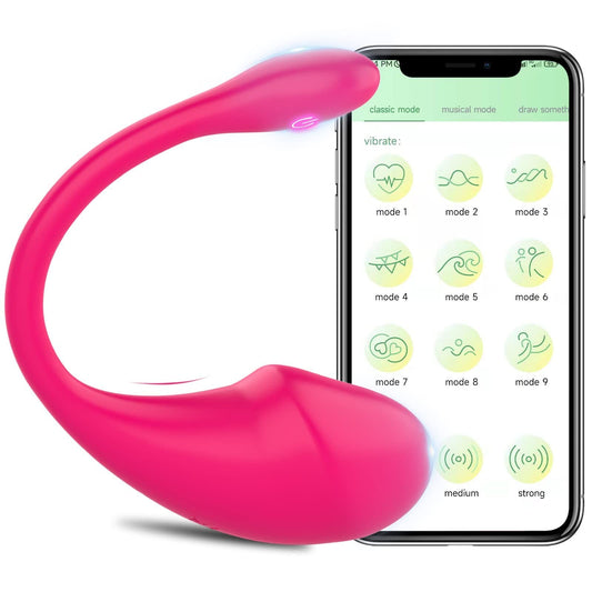 Power Escorts - BR322 - Travel Egg - App Controlled Vibrator - Pink