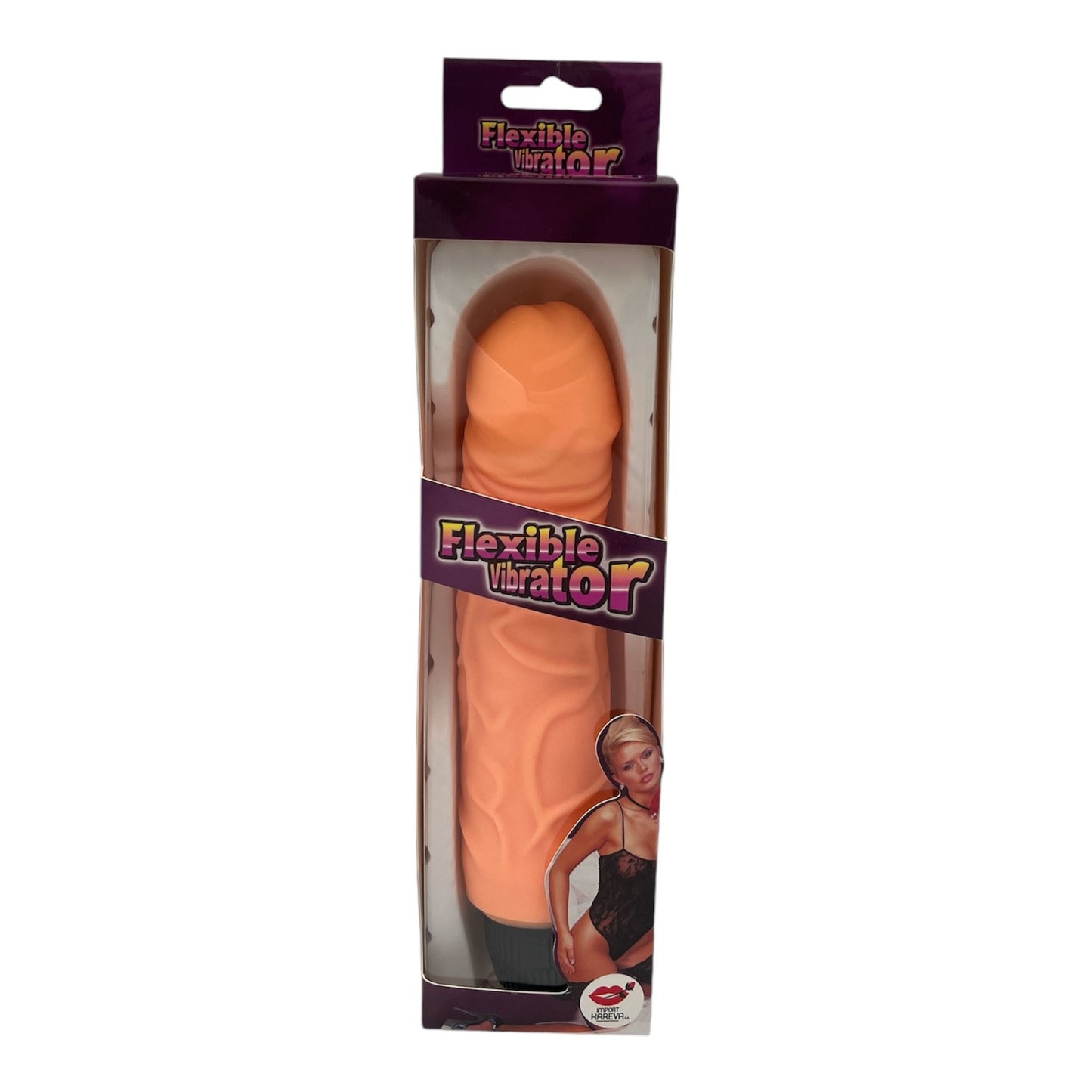 Trendy Deals - TD13014 Realistische Flexibele Vibrator, 22 cm / 8 Inch