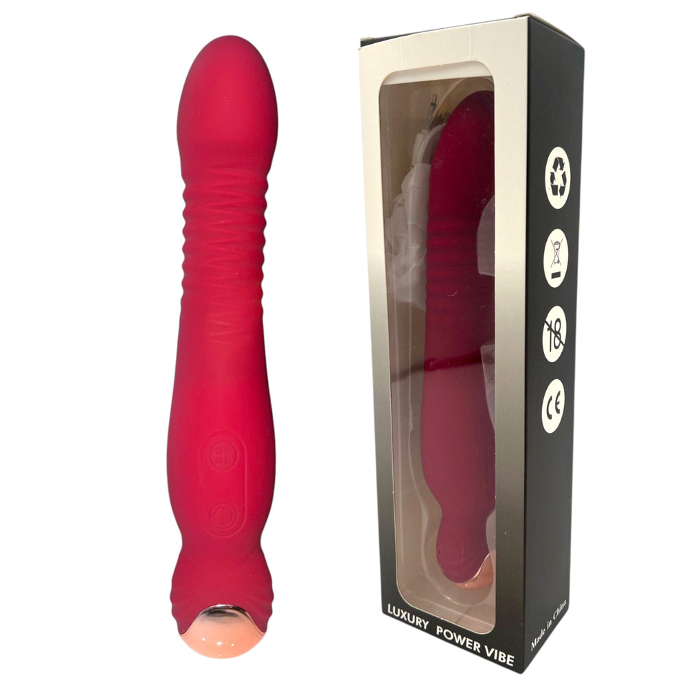 Powerful Love Vibrator – Geribbelde Textuur – Verkrijgbaar in 3 Kleuren