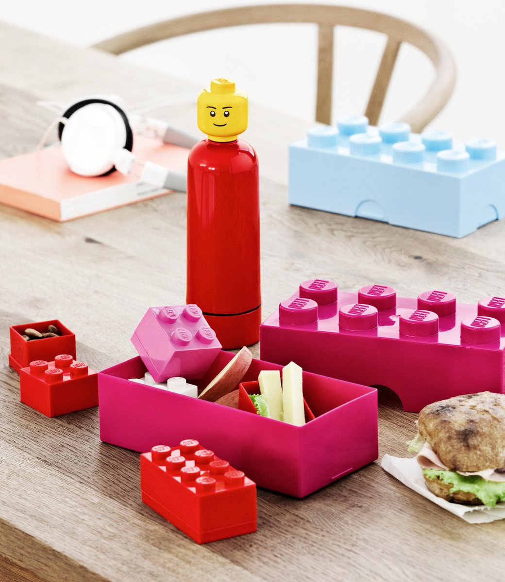 LEGO 4023 Brood Trommel - Handige en Kleurrijke Oplossing voor Lunch-on-the-Go