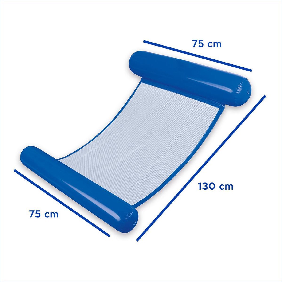 Water Opblaas Hangmat 5 Kleuren 128x80cm