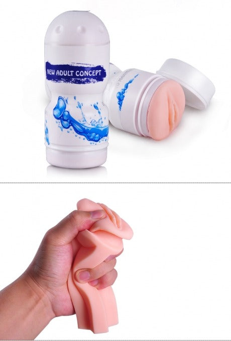 Power Escorts Wit/Blue Masturbator Cup - 16 Cm - Br25