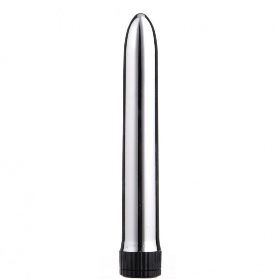 Power Escorts Toy Boy Classic Vibrator - 18 CM - Silver - BR61