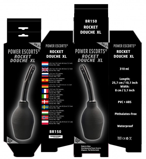 Power Escorts Rocket Anal Douche XL - 330 ML - BR150