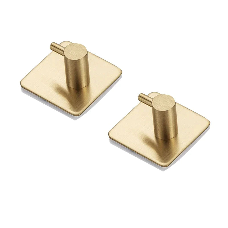 Roestvrijstalen Kapstock Sticker Goud 4.5x.4.5cm 1 Stuk