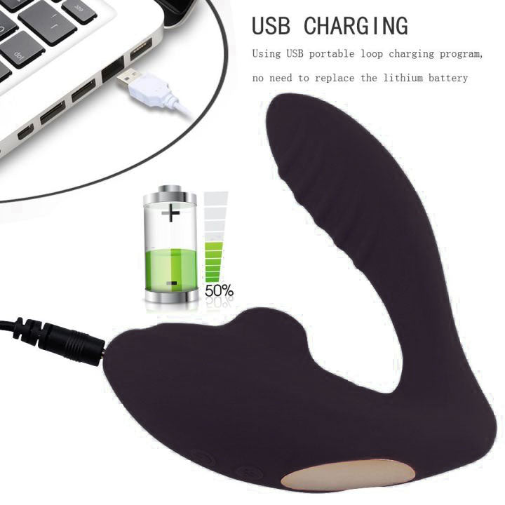 Power Escorts - BR221 - Oral Angel - Oral SUcker Vibrator - Waterproof -  Clit & Nipple Stimulator - Stylish - 10 Modes - Rechargeable - Black - Colourbox