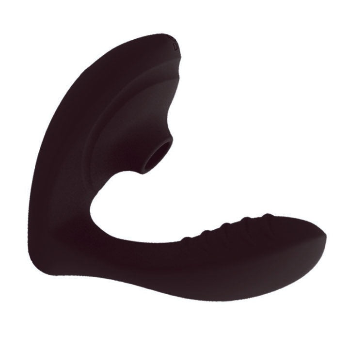 Power Escorts - BR221 - Oral Angel - Oral SUcker Vibrator - Waterproof -  Clit & Nipple Stimulator - Stylish - 10 Modes - Rechargeable - Black - Colourbox