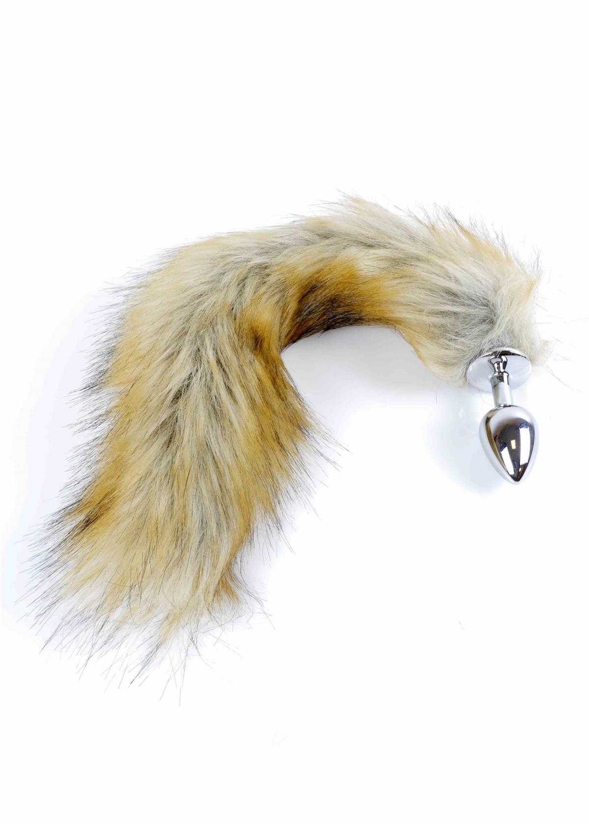 Bossoftoys - 64-00098 - Plug with brown  fox tail - 45 cm - big size