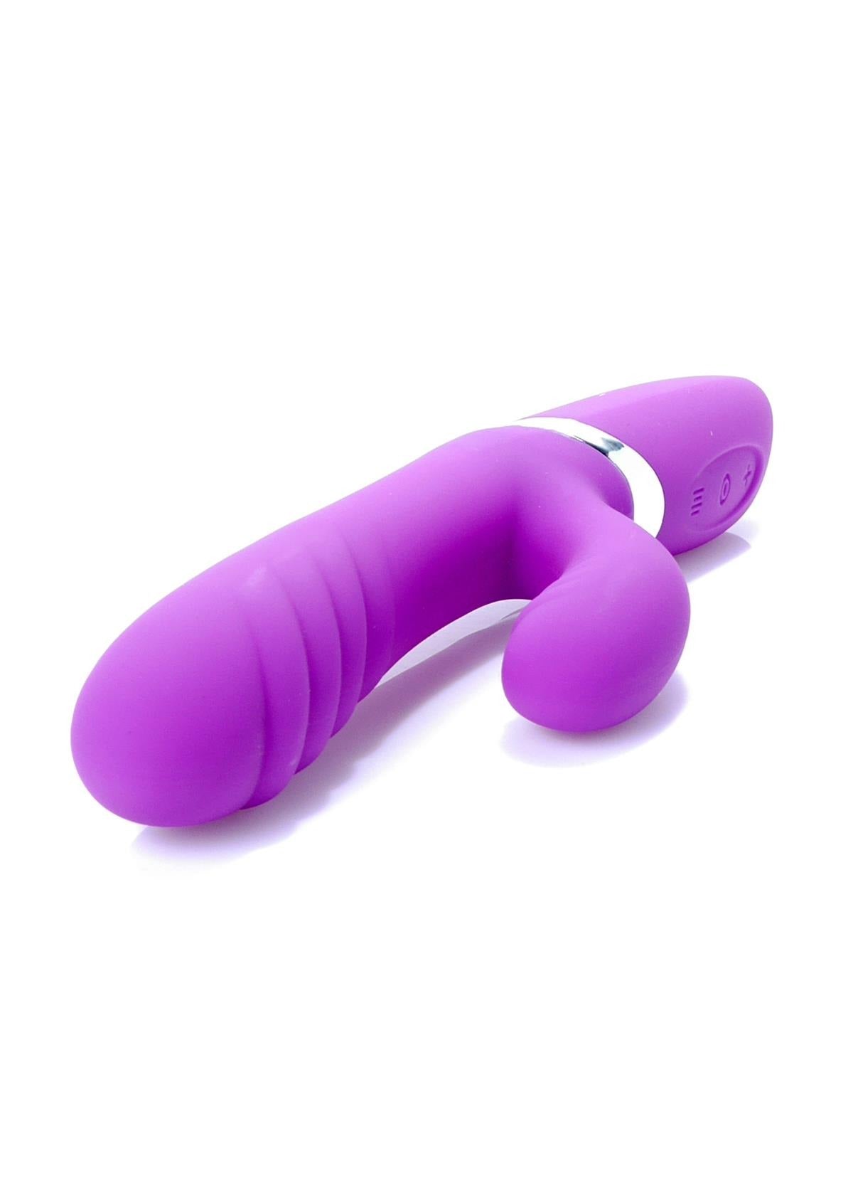 Bossoftoys Super De Luxe Diana G-spot Vibrator - 36 Functies!! - Siliconen - Ideale Maat 22 cm - Diameter 3,7 cm - Oplaadbaar - Aantrekkelijke Kleurrijke Verpakking