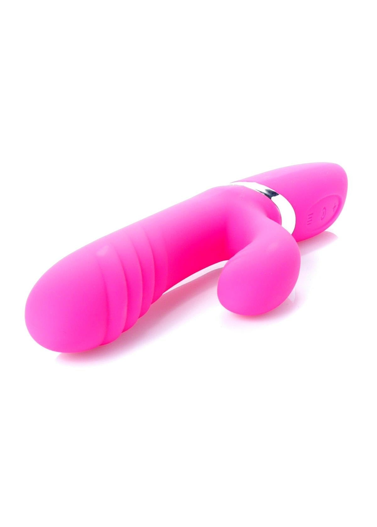 Bossoftoys Cindy G spot Vibrator - 36 Functions - Silicone - 22 cm -  dia 3,7 cm - Rechargeable - 26-00123