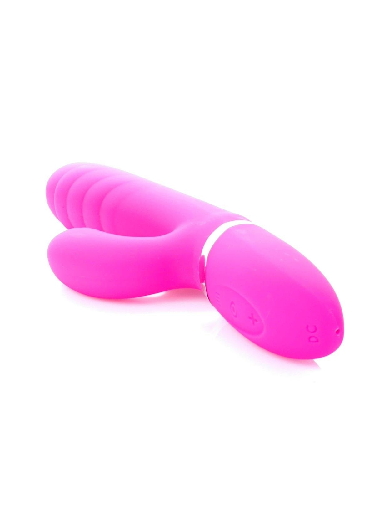 Bossoftoys Cindy G spot Vibrator - 36 Functions - Silicone - 22 cm -  dia 3,7 cm - Rechargeable - 26-00123