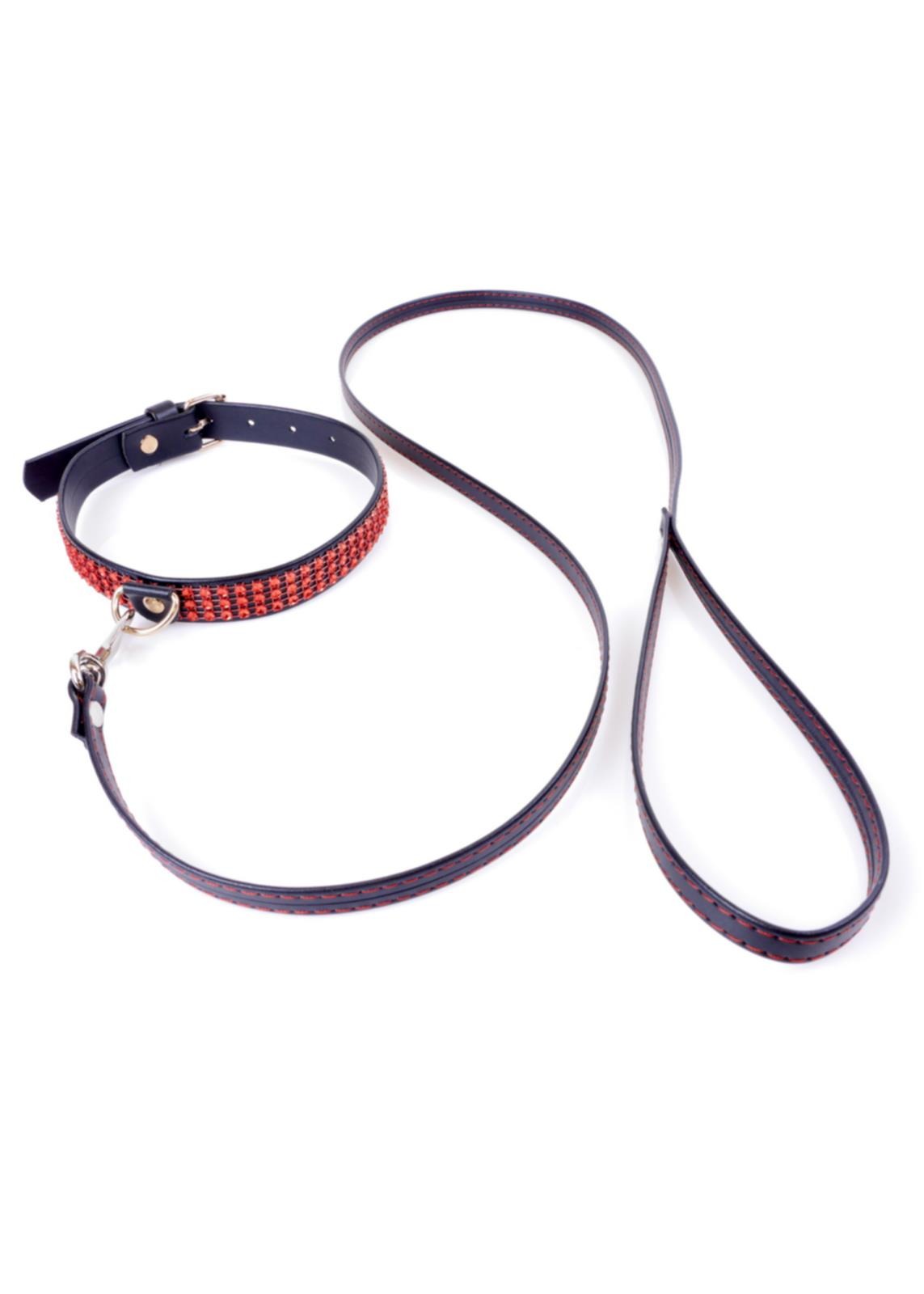 Bossoftoys - 33-00111 - Fetish Boss Series - Leash - Red Line