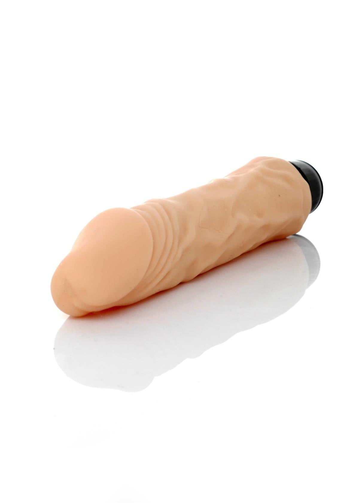 Bossoftoys Sunny Realistic vibrator - 12 function - Cyber leather - Extra ordinary Flexible Material - Flesh - 20,5 cm - 44-00007