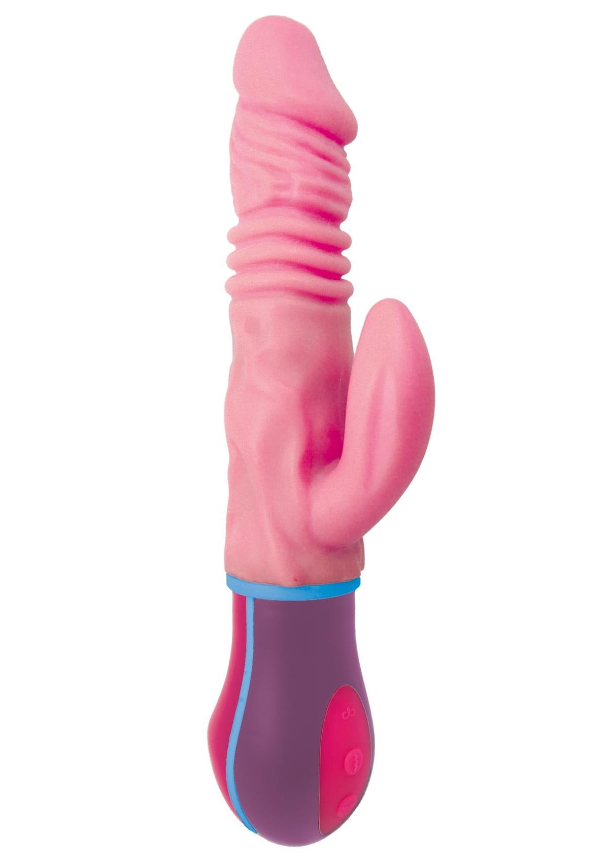 Bossoftoys Mercury Up & Down vibrator & Rotating vibrator - 12 Function - Usb - Cyber leather - 44-00019 - 27 cm