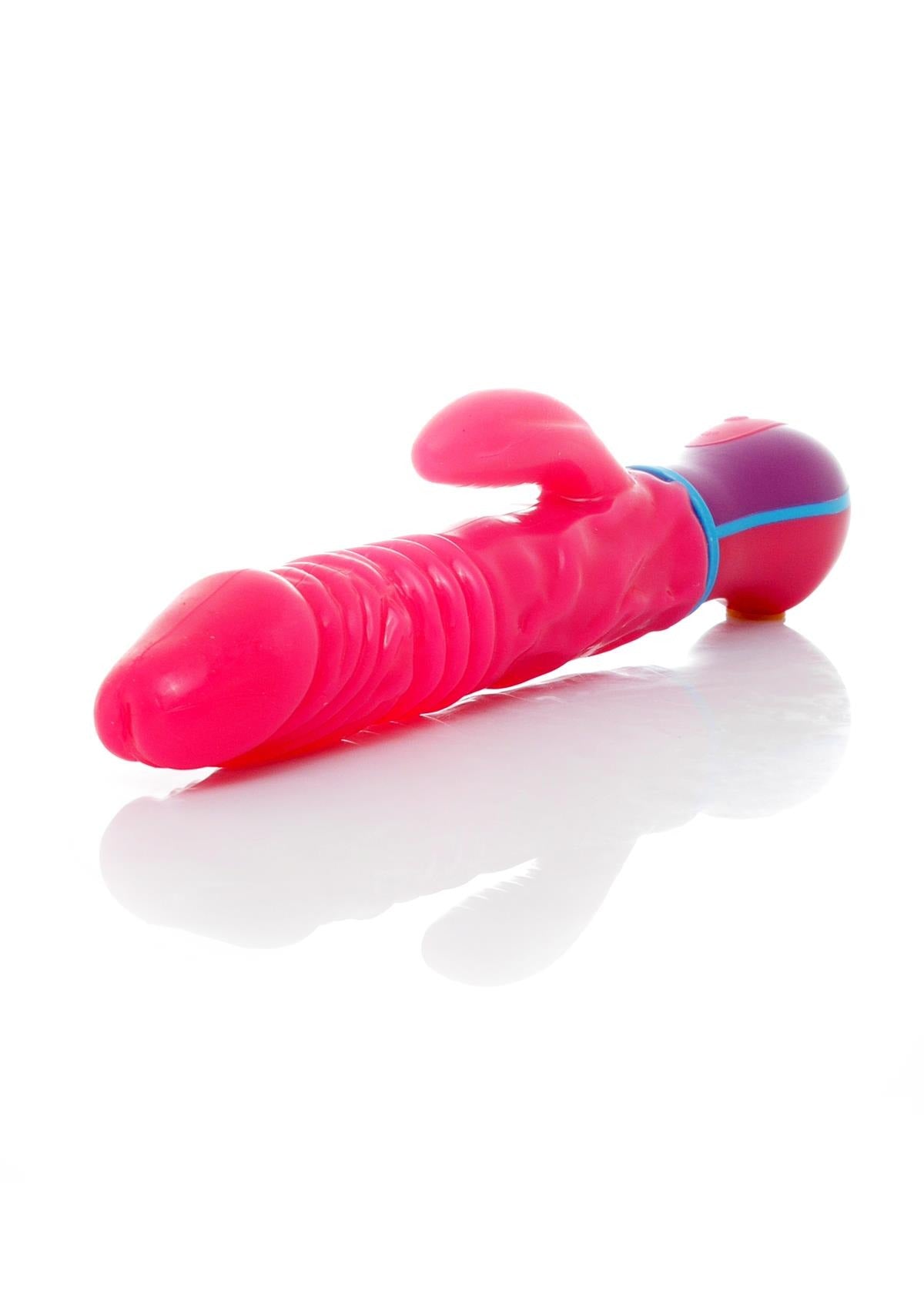 Bossoftoys Mercury Up & Down vibrator & Rotating vibrator - 12 Function - Usb - Cyber leather - 44-00019 - 27 cm