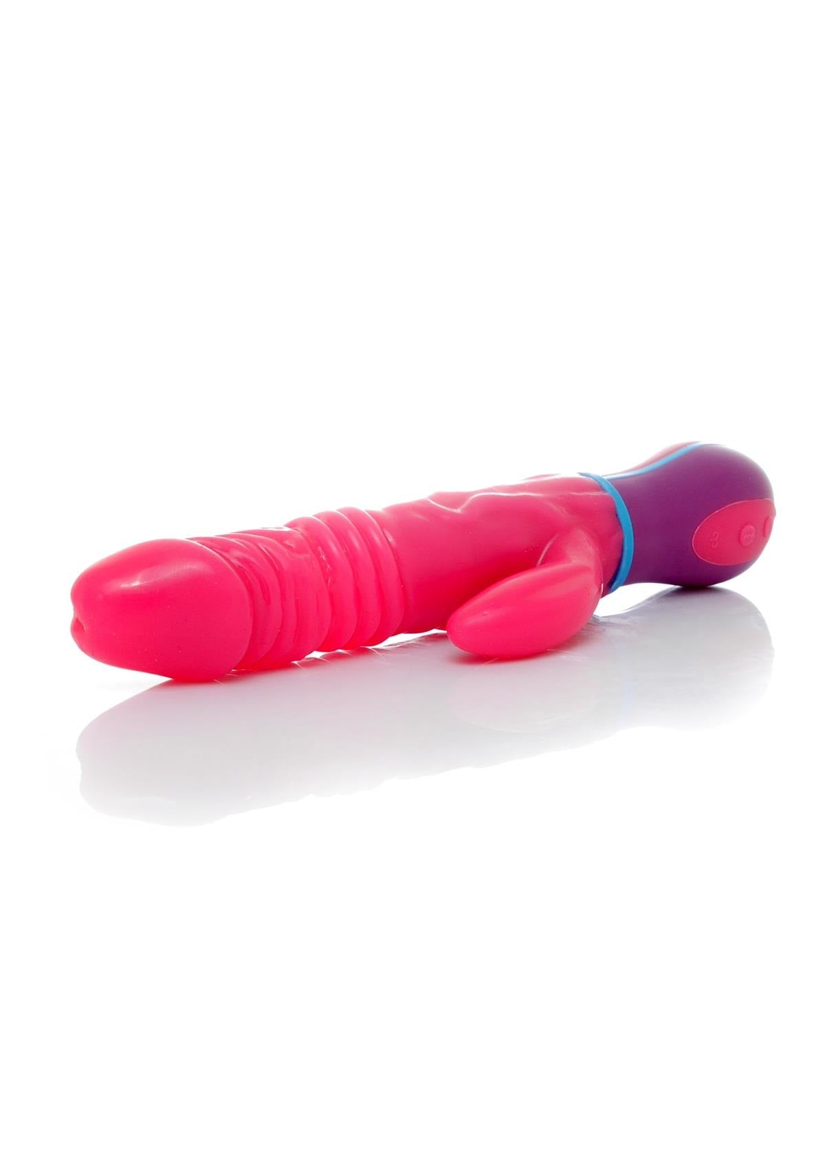 Bossoftoys Mercury Up & Down vibrator & Rotating vibrator - 12 Function - Usb - Cyber leather - 44-00019 - 27 cm