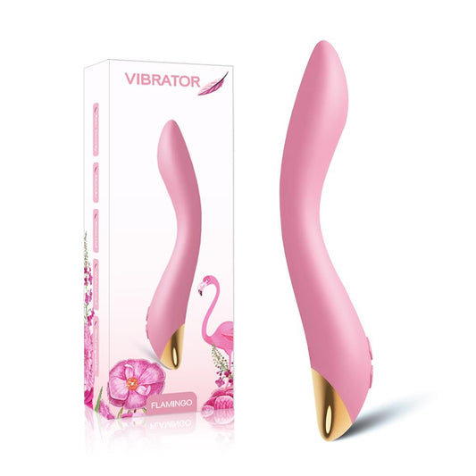 Bossoftoys - Flamingo light pink - vibrator - 52-00008 - USB rechargeable - 100% waterproof - 9 vibration modes