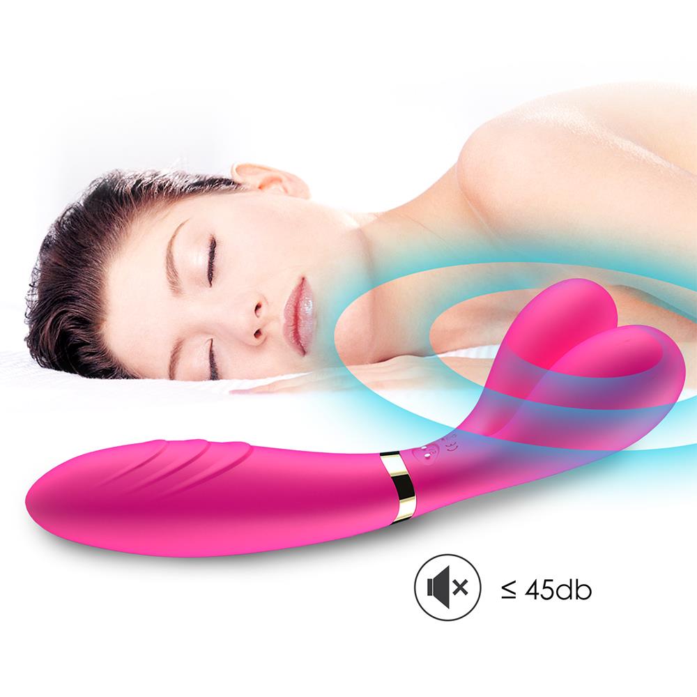 Bossoftoys - Y-Wand pink - dual head vibrator - Fun for two - G-spot - 52-00026-1 - USB rechargeable - 100% waterproof - 9 vibration modes