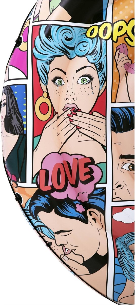 Bestway Opblaasbaar Pop Art Eiland 173cm