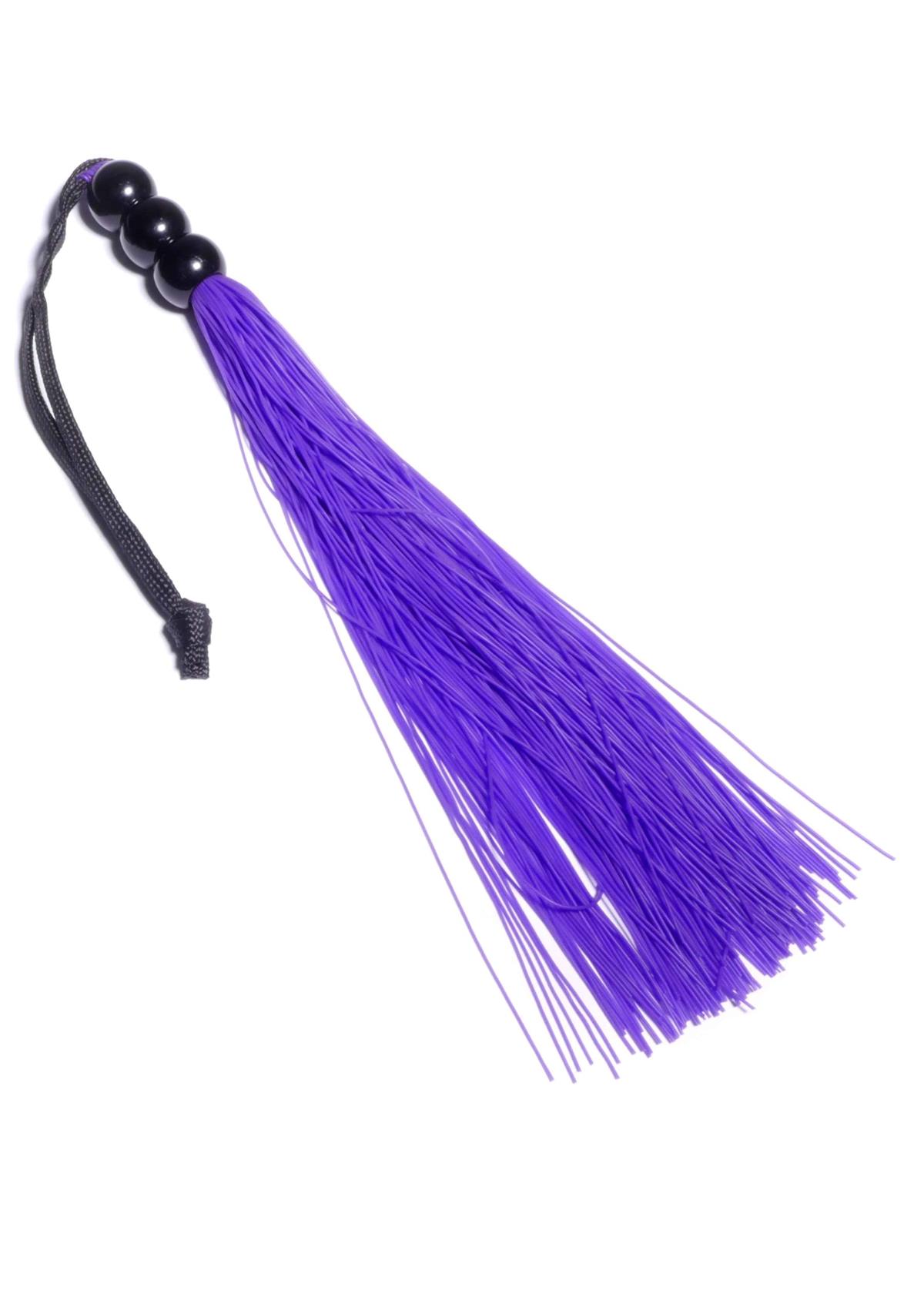 Bossoftoys Silicone whipp Purple 10 inch / 26 cm - 61-00039 - Colour box