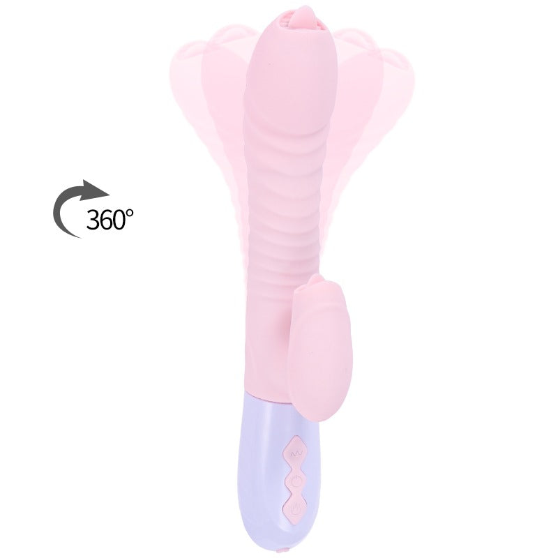 Bossoftoys - 63-00039 - Vibrator - Silicone - USB - 7 Function - Thrusting Function - Heating