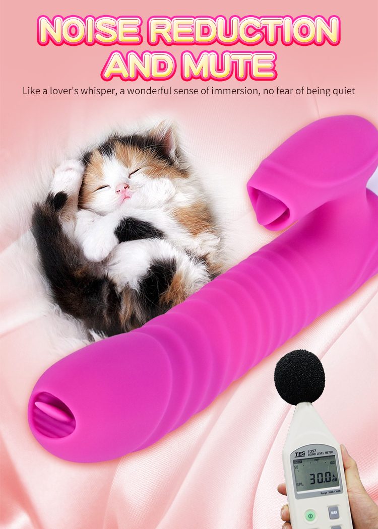 Bossoftoys - 63-00039 - Vibrator - Silicone - USB - 7 Function - Thrusting Function - Heating