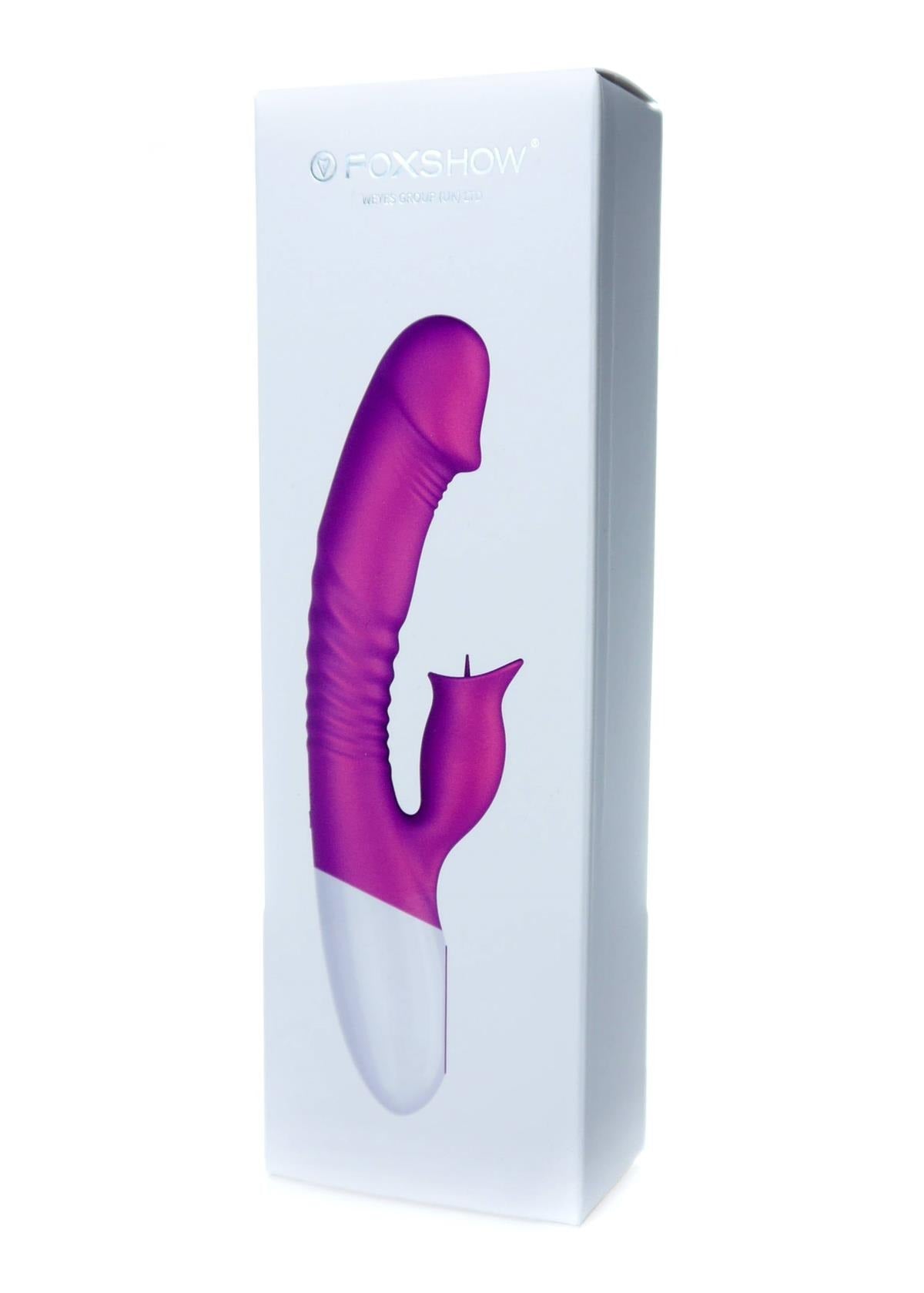 Bossoftoys - 63-00048  - Vibrator - Silicon - Stimulator - 7 Functions and Heating Mode -Purple