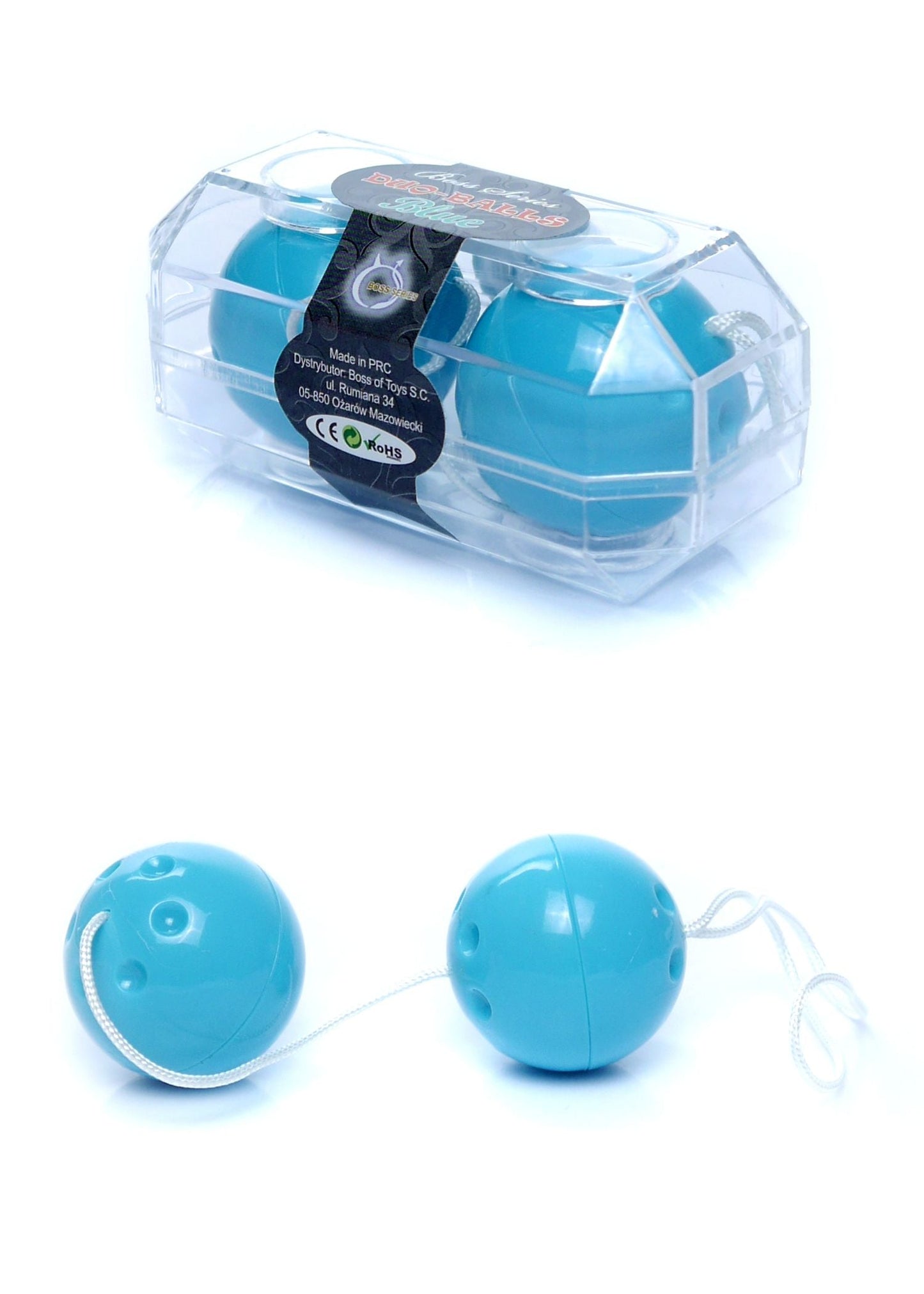 Bossoftoys - 67-00024 - Kulki - Duo-Balls Blue - Colour box