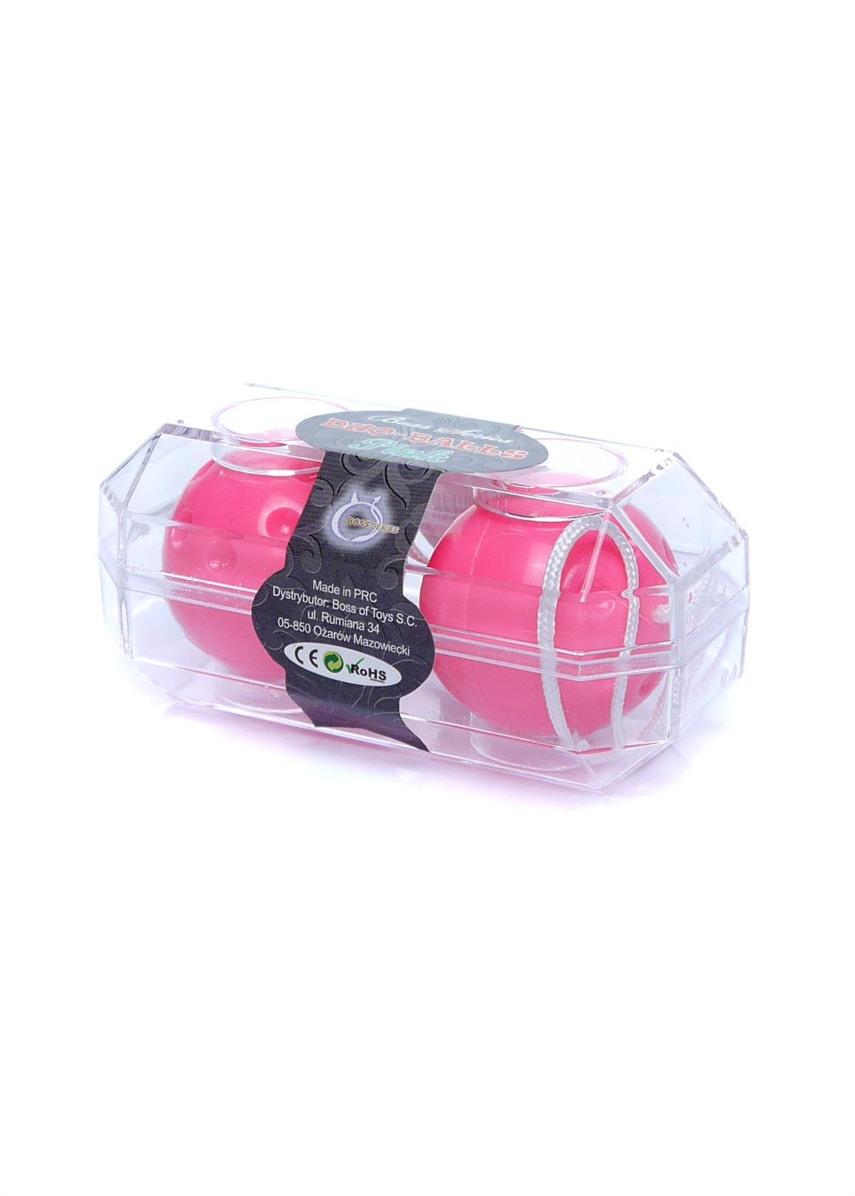 Bossoftoys - 67-00031 - Smart Duo Balls - Duo Kegal ball - Pink - Colour box