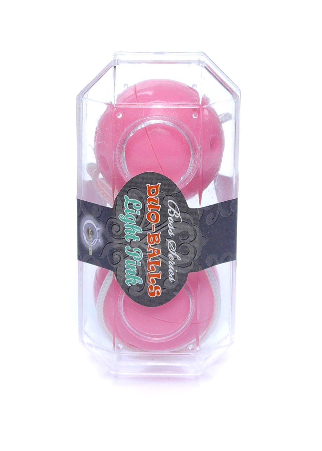 Bossoftoys - 67-00032 - Smart Duo Balls - Duo Kegal ball - Colour box - light pink