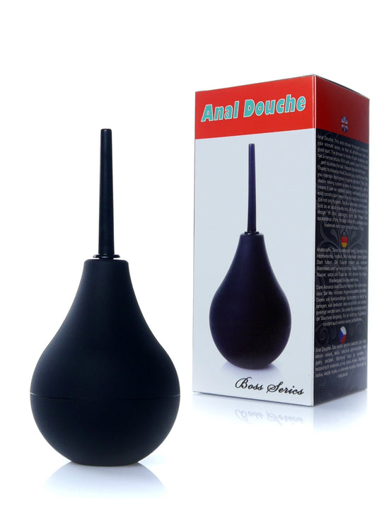 Bossoftoys - 67-00058 - Anal Douche - Anal Cleaner - 216 ML - Black