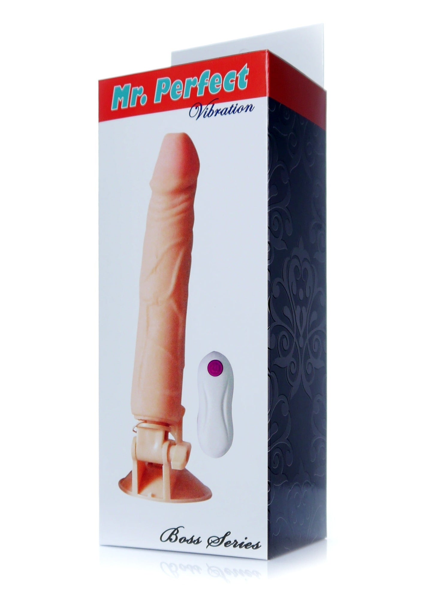 Bossoftoys - 67-00079 - Vibrator - Mr. Perfect - Vibration - 12 Functions - 24.5 CM - Flesh