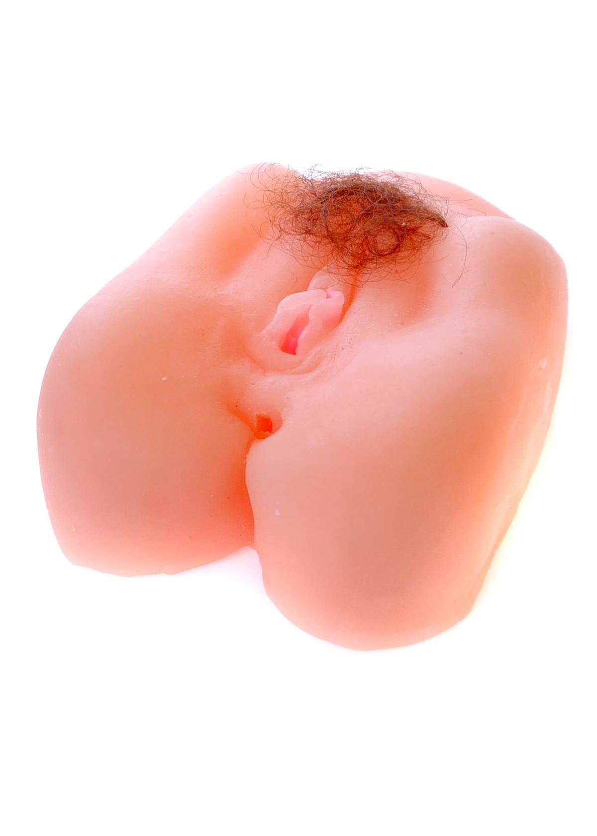 Bossoftoys - 67-00091 - Vibrating Hairy Pussy Masturbator - Super climax - Pussy & anal - Colour box - Dimensions 16 x 14 x 5 cm