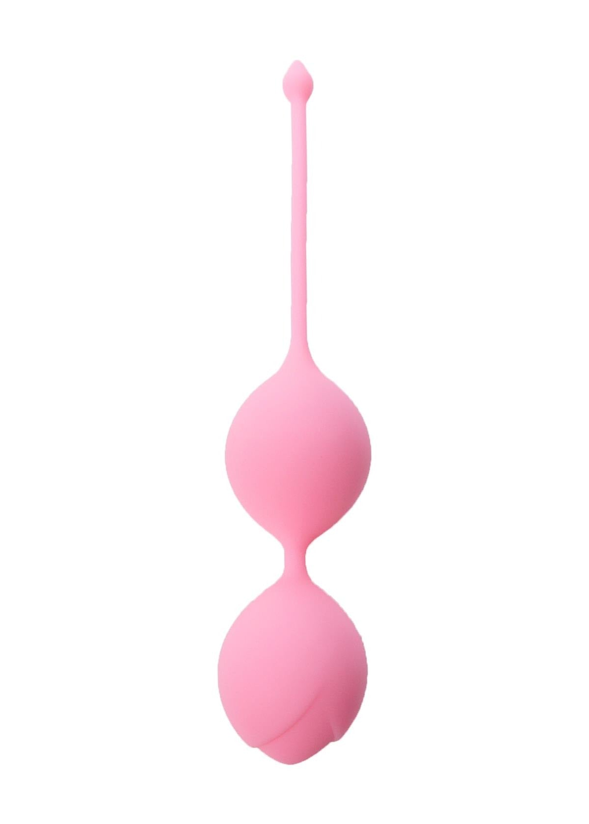 Bossoftoys - 75-00003 - Silicone Kegel Balls - length 16,5 cm - width  29mm  - 60g - hard Pink - strong blister