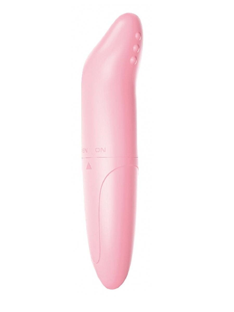 Argus Aardbeien Mini G Spot Vibrator - Clitoris Stimulator - Roze - 118 mm - AT1109