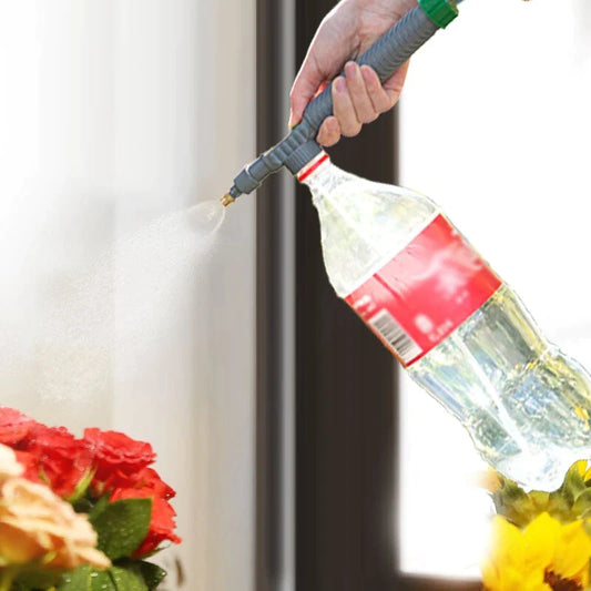Tuinieren Gieter Drankfles - Hogedruk Handmatige Sproeikop voor Veelzijdig Gebruik