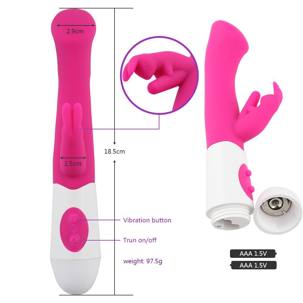 Power Escorts Bella G Pink G Spot Vibrator - 10-Speed - 20 CM - BR123