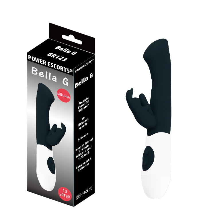 Power Escorts Bella G Pink G Spot Vibrator - 10-Speed - 20 CM - BR123