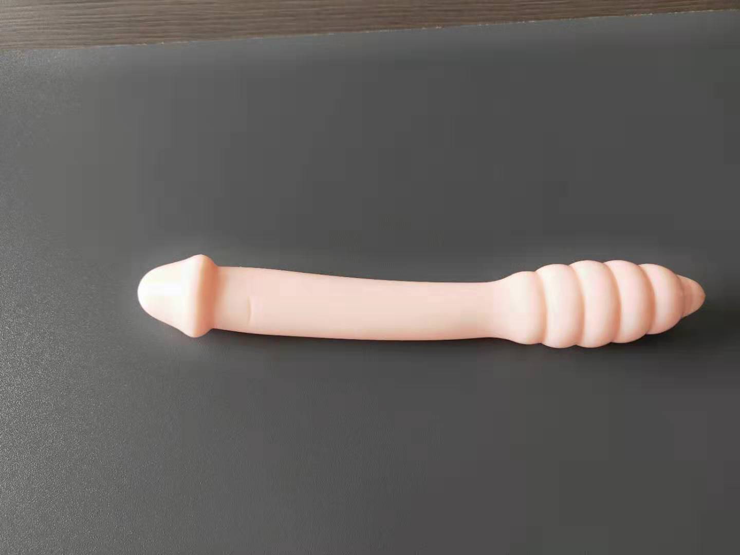 Power Escorts - BR140 - Rocket Dong - Double Dildo - Extreme Flexible - Ideal For Starters - 20,4 × 3 CM - Flesh