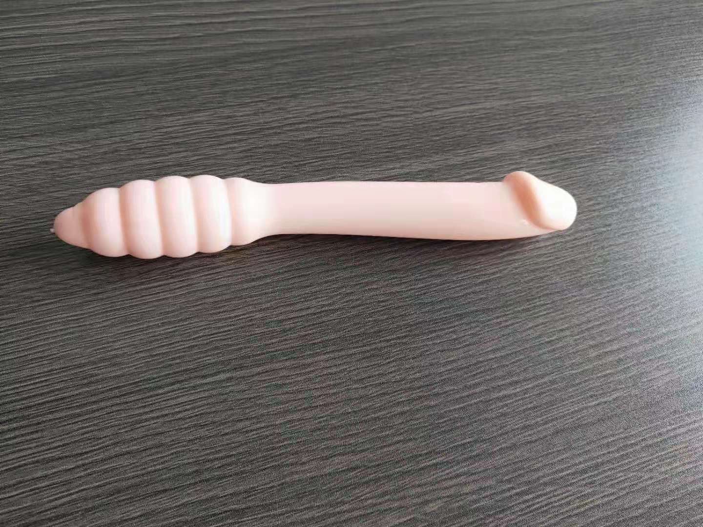 Power Escorts - BR140 - Rocket Dong - Double Dildo - Extreme Flexible - Ideal For Starters - 20,4 × 3 CM - Flesh