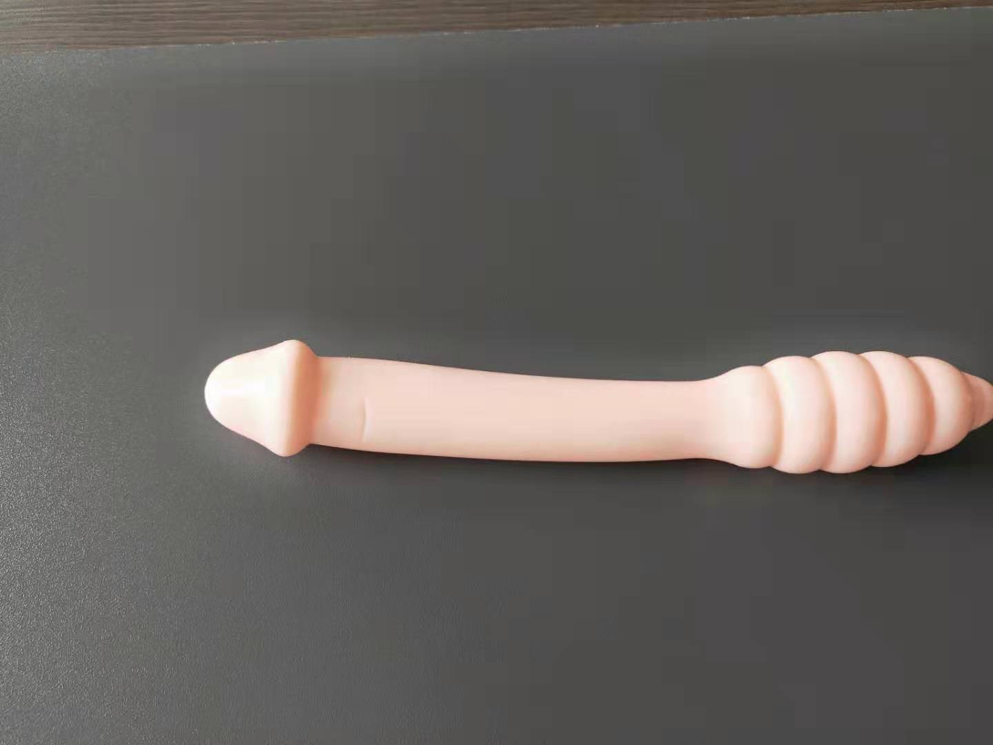 Power Escorts - BR140 - Rocket Dong - Double Dildo - Extreme Flexible - Ideal For Starters - 20,4 × 3 CM - Flesh