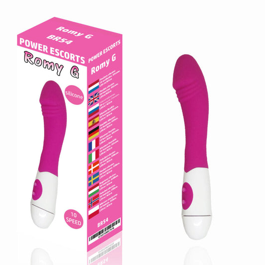 Power Escorts Romy G Roze  G Spot en Clitoris Vibrator - 10 Snelheden