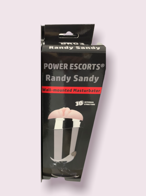 Power Escorts Randy Sandy Vibrerende Masturbator 22 CM