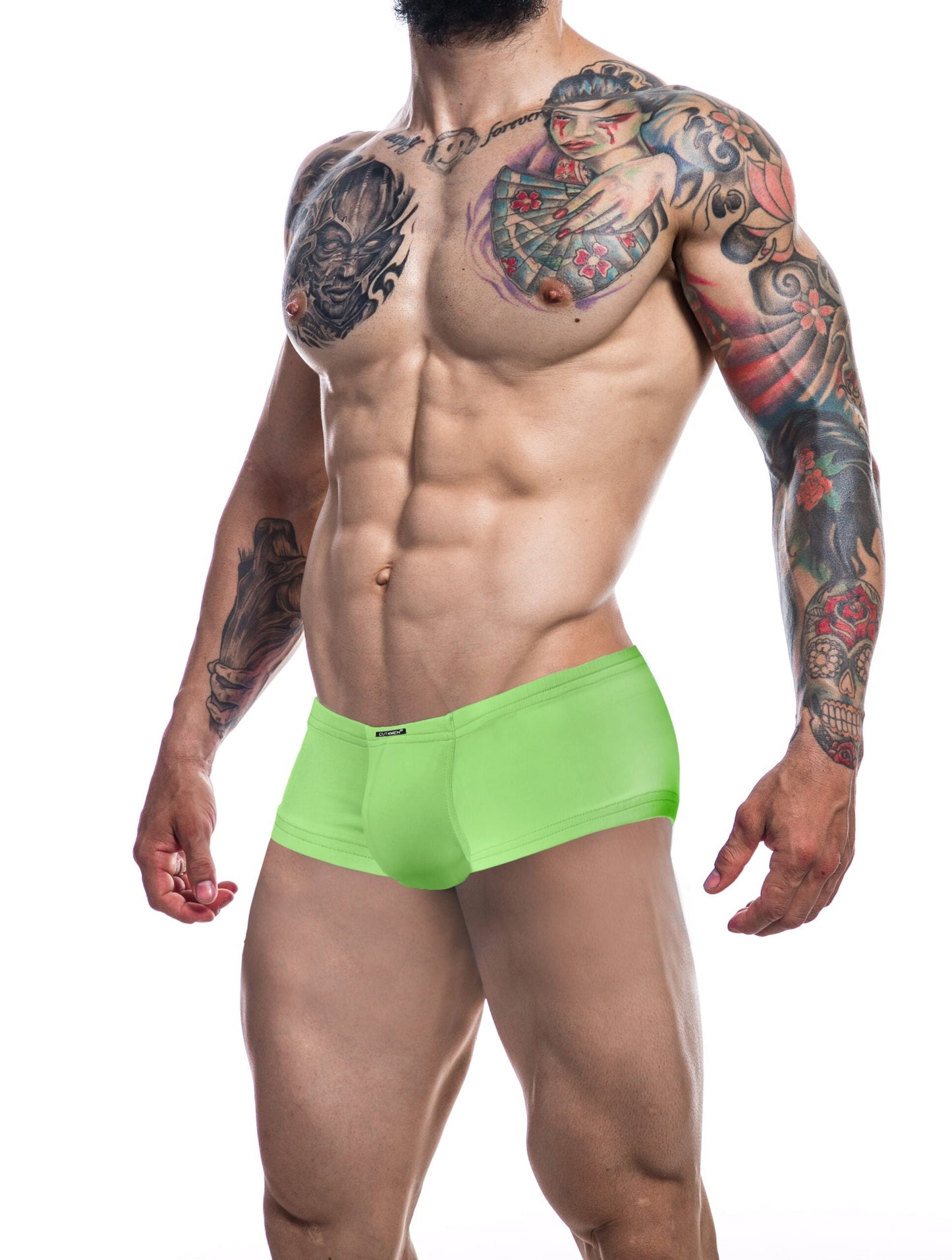 CUT4MEN - C4M10 - Body Short Men Underwear - 8 Pieces - 2 Colours - 4 Sizes - 1 Piece