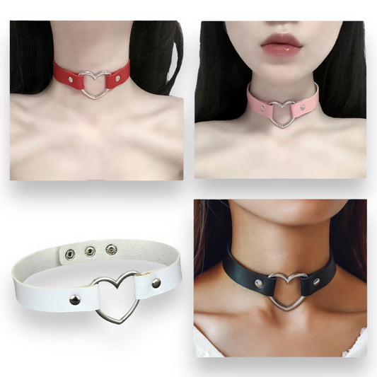 Sexy Punk Style Choker - 4 Kleuren