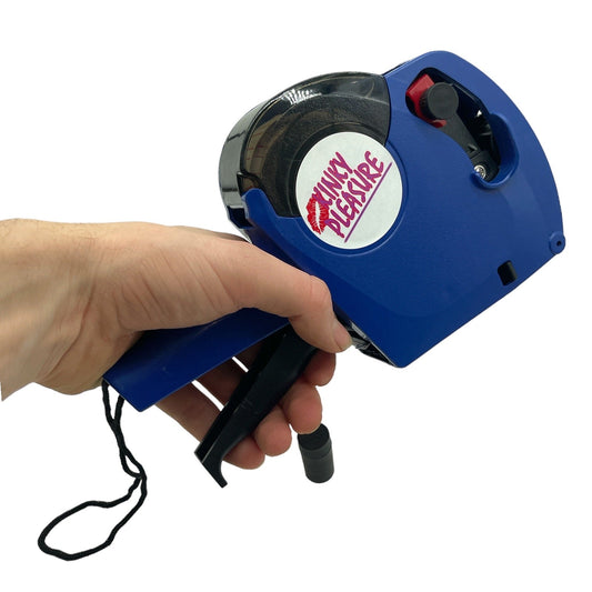 Kinky Pleasure PrijsTang MX-5500 Blauw - Complete Set 5500 Stickers en 2 rollen inkt.