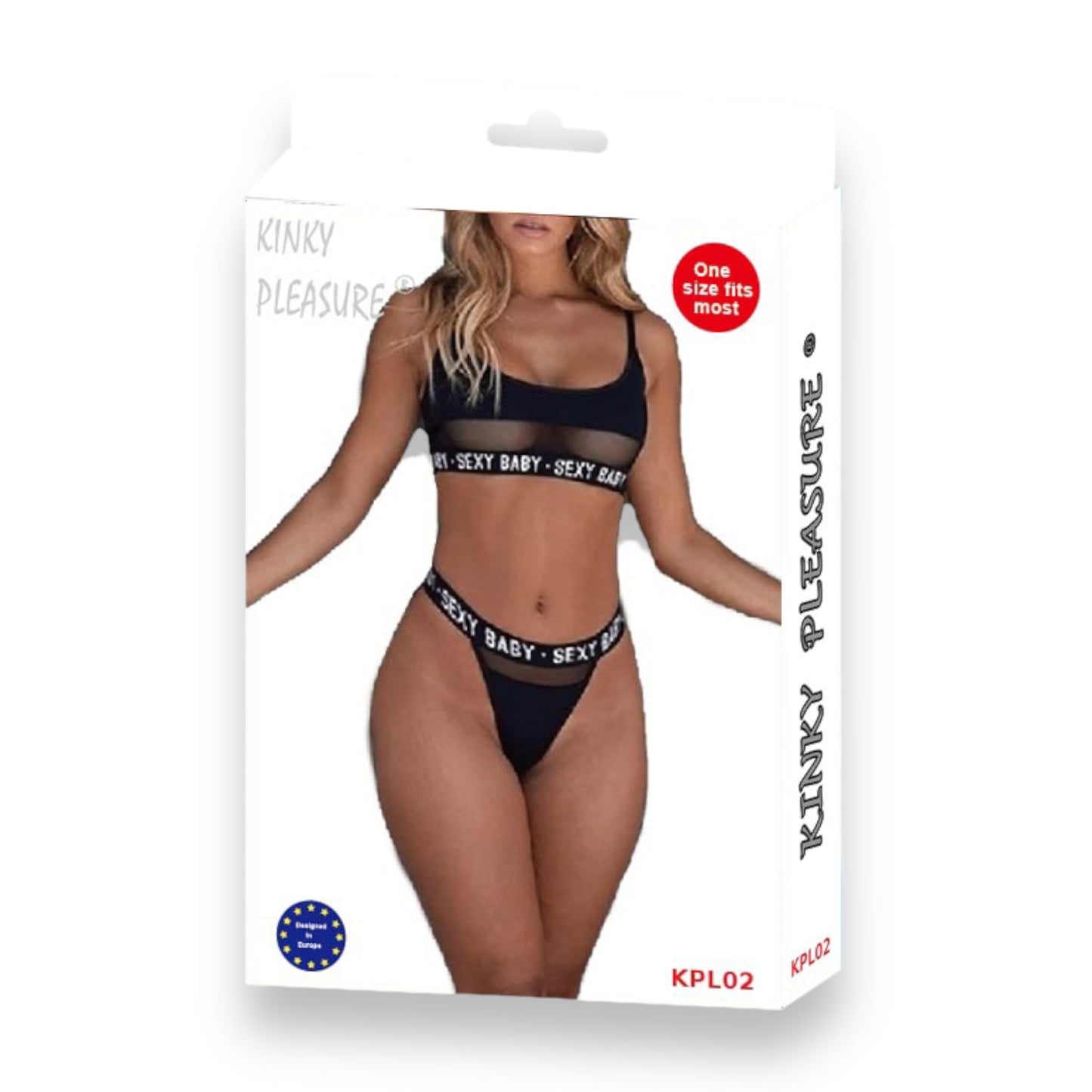 Erotische Lingerie Set Zwart 2 Kleuren In 3 Maten